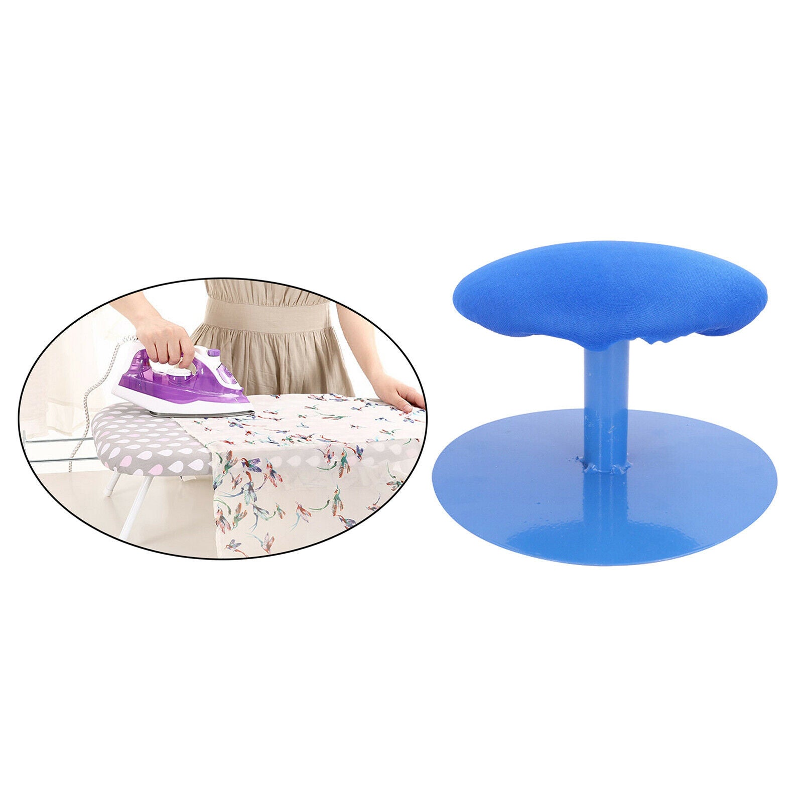 Mini Ironing Board Heat Resistant Premium Tabletop Cuffs Collars Handling Table