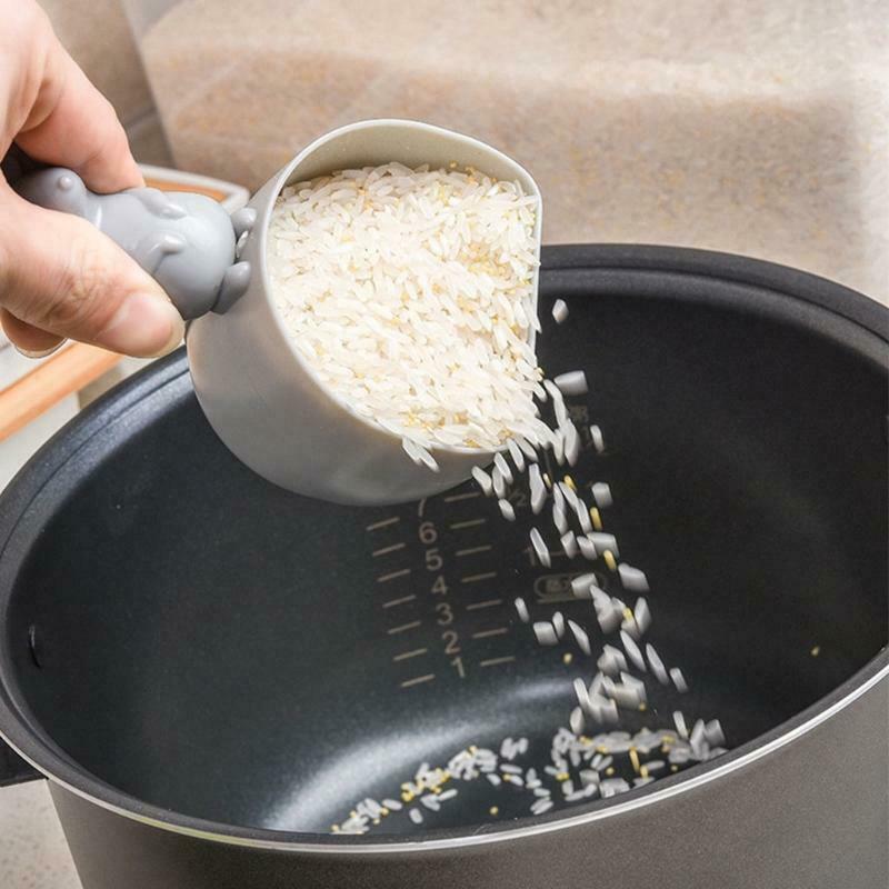 Cute Mouse Plastic Measuring Cup Handmade DIY Practical Tools Kitchen Gift DIY