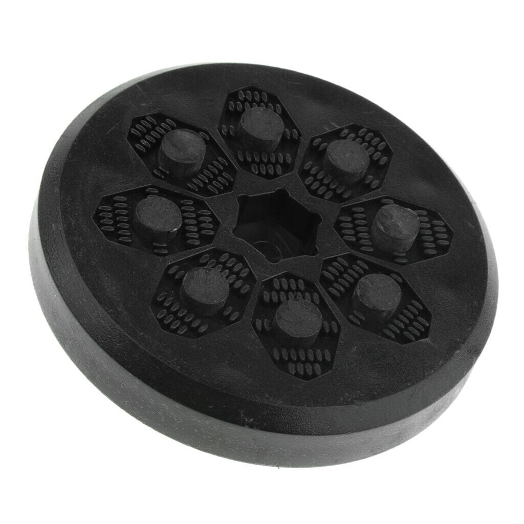 Black Slide Puck with 8 Flintstones Wear Resistant for Skateboard Longboard, Can