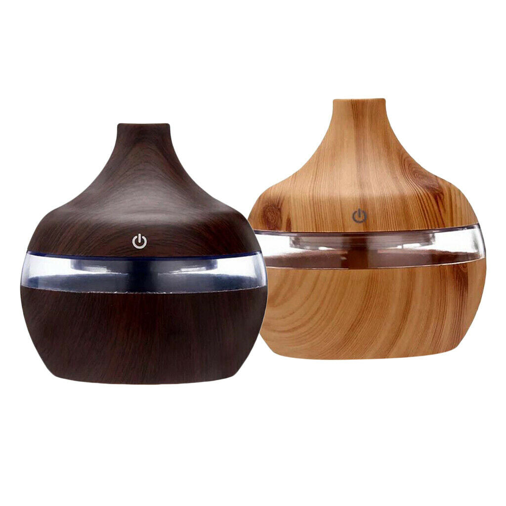 Humidifier Cool Mist Humidifer Diffuser Living Room Bedroom Home Brown