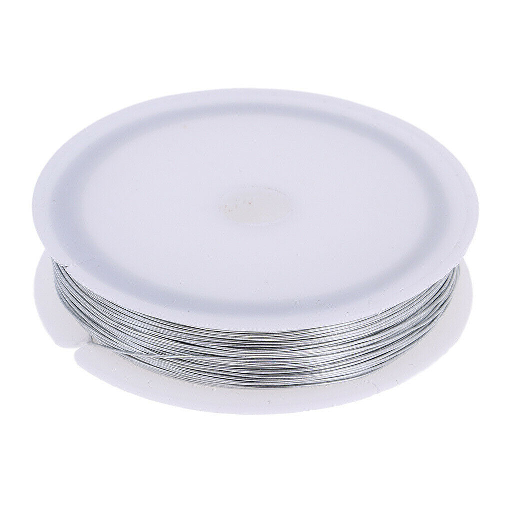 40m Length 0.5mm Diameter Iron Wire Thin Iron Line For DIY Models Makings &