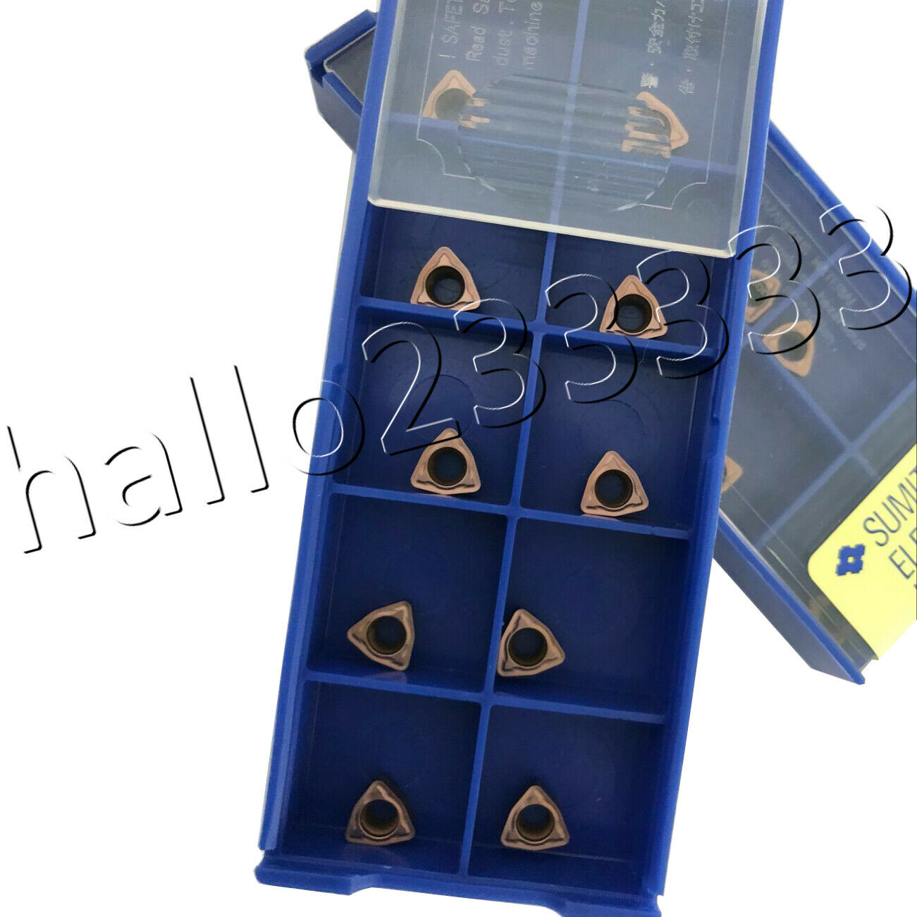 10pcs WCMX030208FN ACZ330 alloy Carbide Inserts in U drill bits for WC u drill