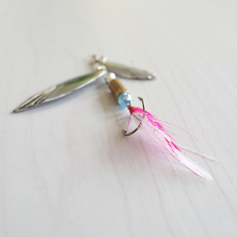 1pc Sinking Lifelike Fishing Lure Paillette Tackle Treble Hook Spinner Bait BDA