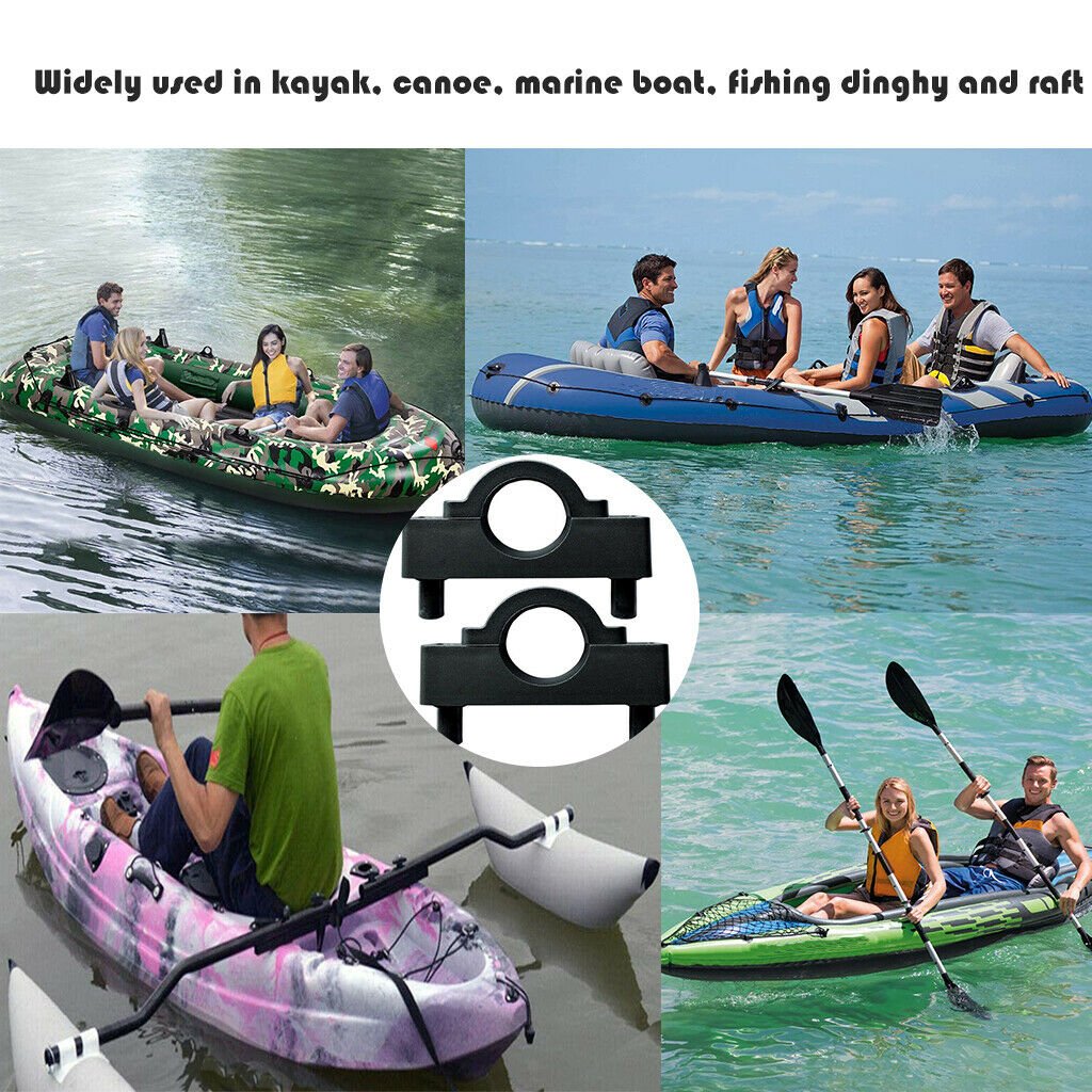 Durable Kayak Stabilizer Stand Clip Hardware Clamp Outrigger Motor Holder