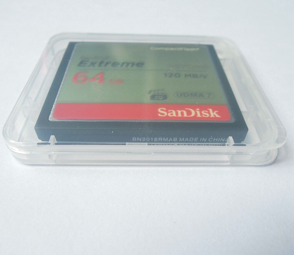 64GB SanDisk Extreme CompactFlash 120MB/S CF Card 800X SDCFXSB-064G UDMA7 4K R