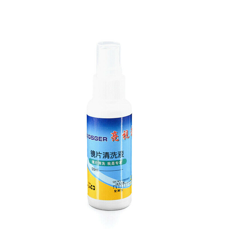 50ml Glasses Cleaner Wipe Nursing Liquid Phone Screen Cleaning Misting Du.l8