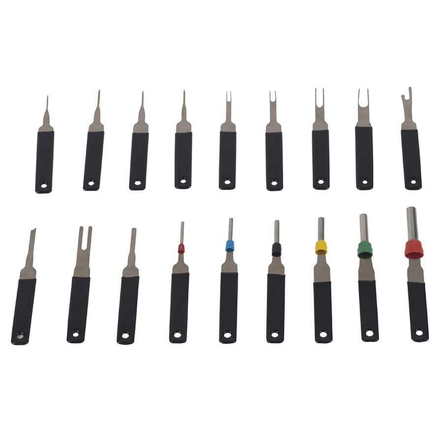 18X Car Wire Terminal Removal Connector Pin Extractor Puller Tire Repair Tools