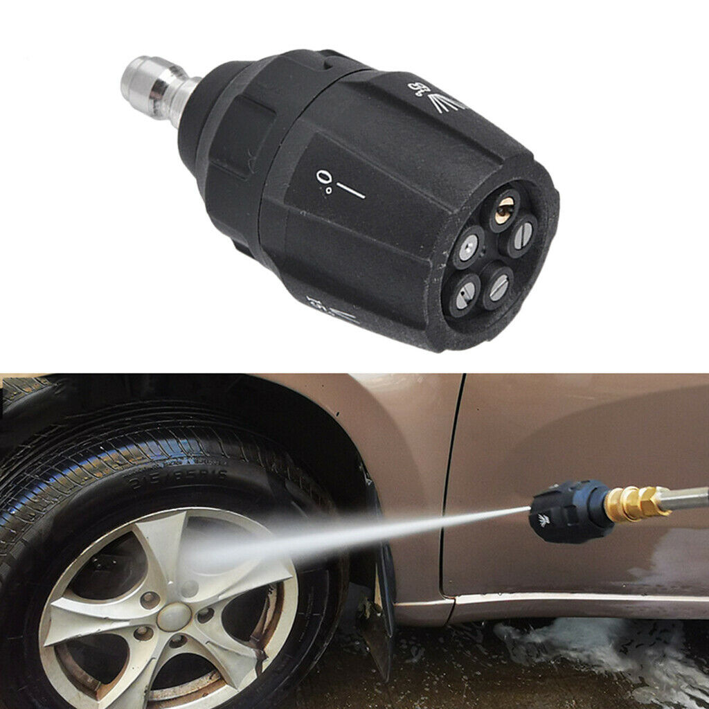 Turbo Nozzle for Pressure Washer High Pressure Rotating Tip Cleaning Tool