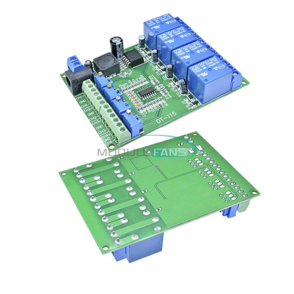 DC 12V 4-Channel Voltage Comparator Stable LM393 Comparator Module
