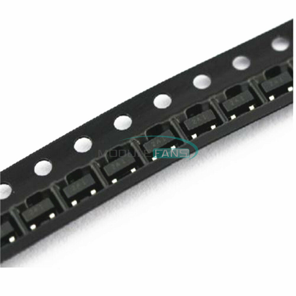 50pcs  MMBT3906/200mA 2N3906 SOT-23 PNP Transistor M