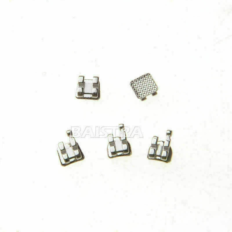 300 X Orthodontic Bracket Ultrathin Mini Edgewise Slot.022 Hooks 3-4-5 AZDENT