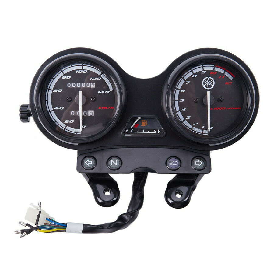 DC12V LCD Motorcycle Odometer Speedometer Tachometer Oil Gauge For Yamaha YBR125