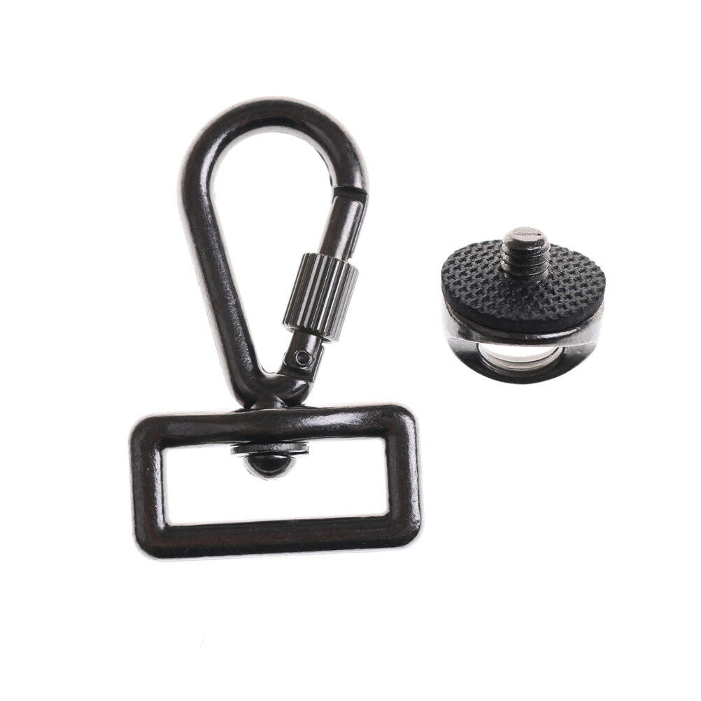 Adapter 1/4" Screw Connecting Hook for Camera Sling Quick Rapid Shoulder .l8