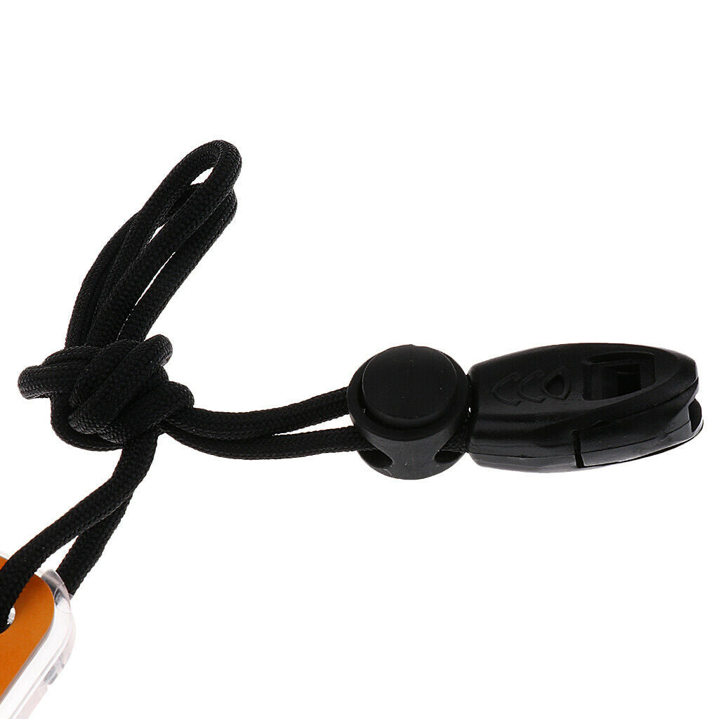 Practical  Reflective Signal Mirror With Whistle