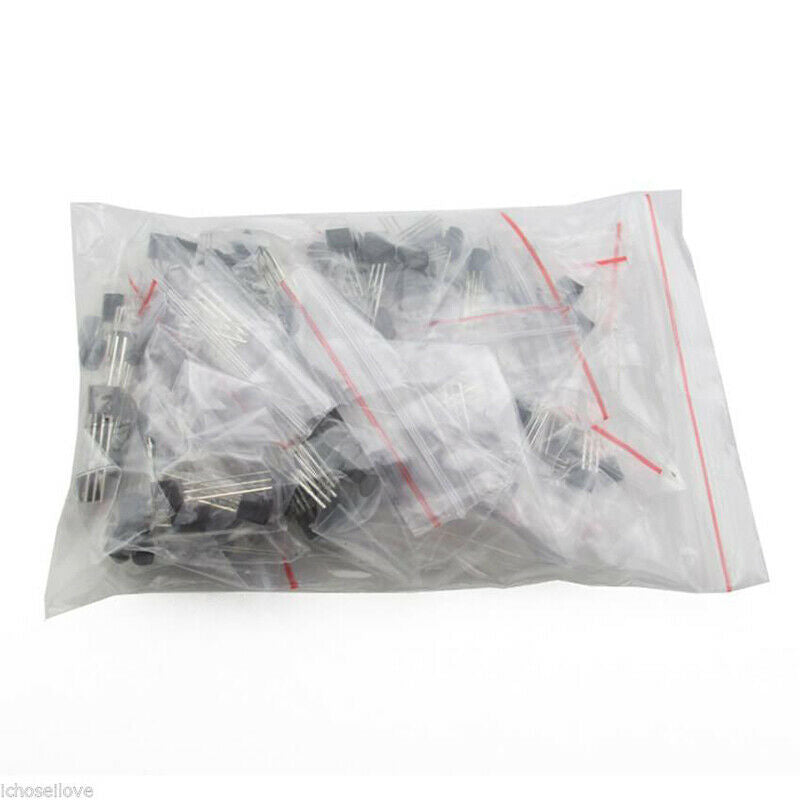 170pcs/set 17Value NPN PNP Electric Transistor TO-92 Assortment Kit Set