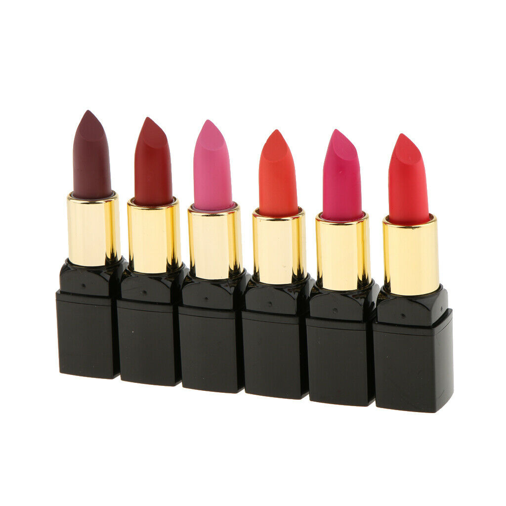 12pcs Matte Velvet Set Lip Gloss Waterproof Lip Gloss Cosmetic 12 Fashionable
