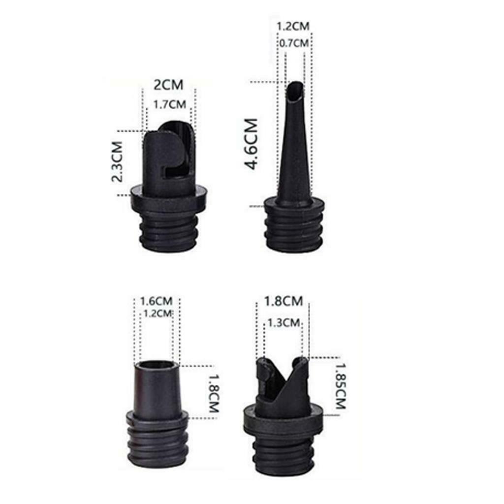 5pcs/Set Pump Adaptor Air Pump Converter Nylon Alloy Solid 4 Standard