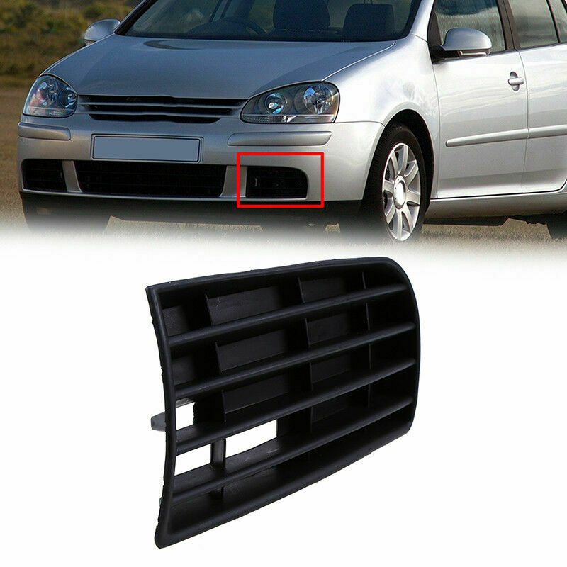 Left Side Bumper Lower Hood Grille Grill Cover For VW Golf MK5 2004-2009 2008