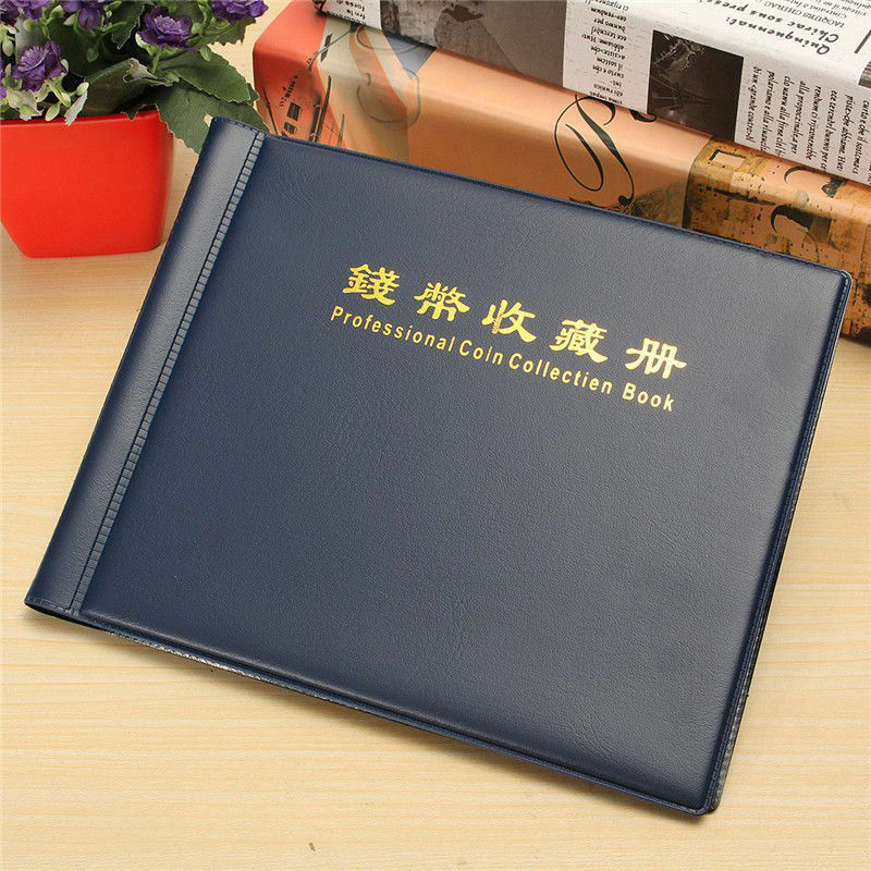 Coin Album 240 Coins Mix Book Folder Big Capacity Pages Collection Holder 10Page