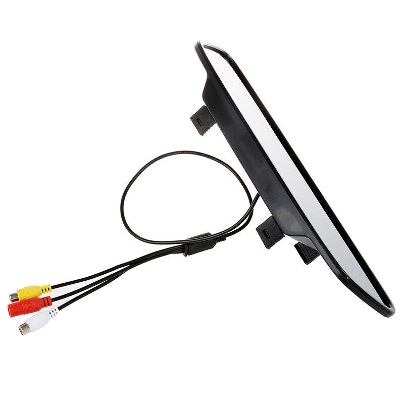 5 Inch Digital Color TFT LCD Car Rearview Mirror Reverse Monitor for Camera DVH4