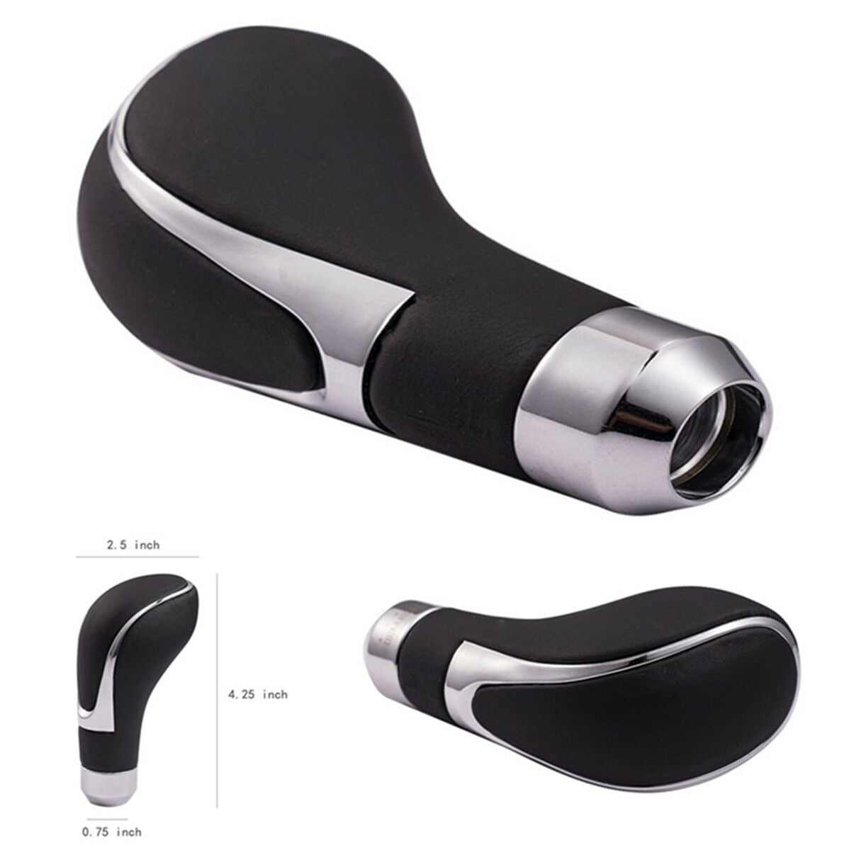 1pc Car Gear Shift Knob Circular Shifter Lever For Manual Automatic Transmission