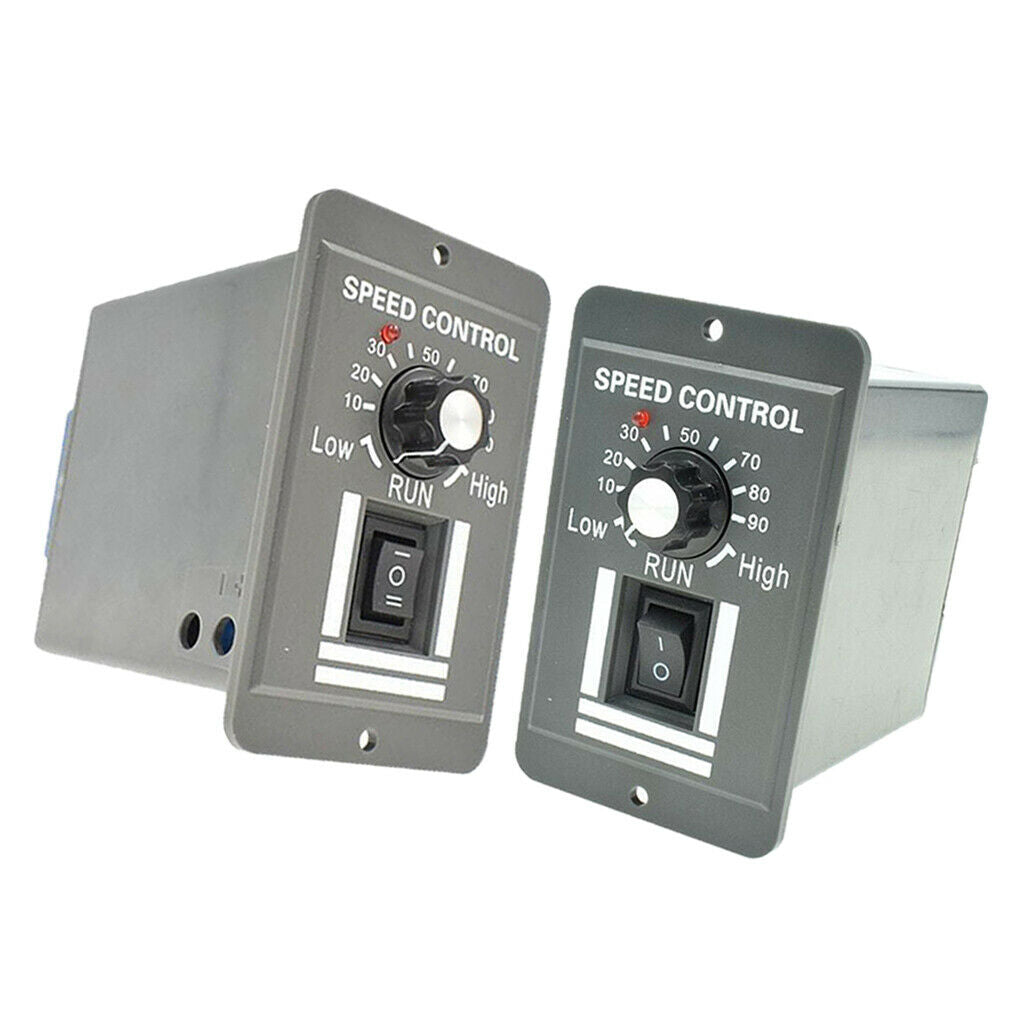 2Pcs X0510 10A & 20A DC Motor Control PWM Stepless Speed Switch ON/OFF