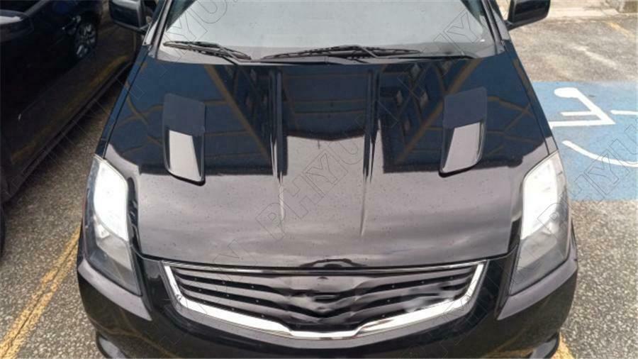 2x Car Decorative Air Flow Intake Hood Vent Bonnet Covers Decorative Accessories