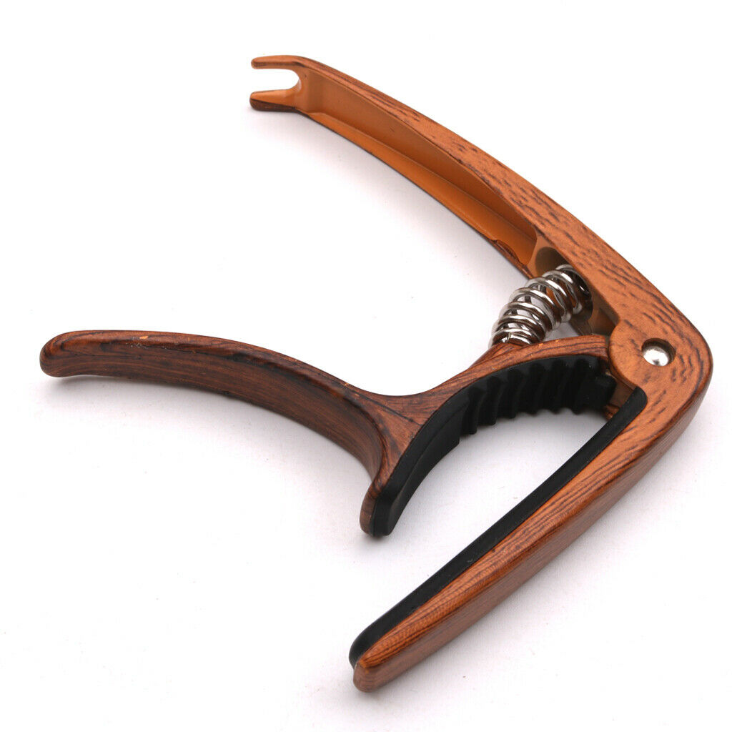 Guitar Ukulele Capo Tuning Clamp Tool Picks Plectrum Quick   Release
