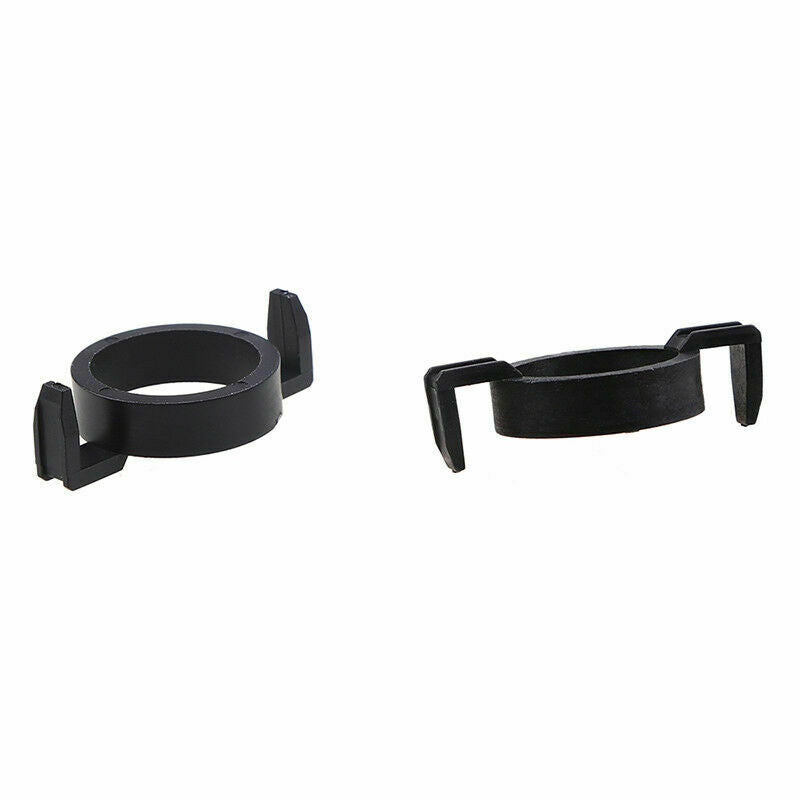 2x For Ford Mondeo H7 Plastic Xenon HID Headlight Bulb Base Holder Adapter Black