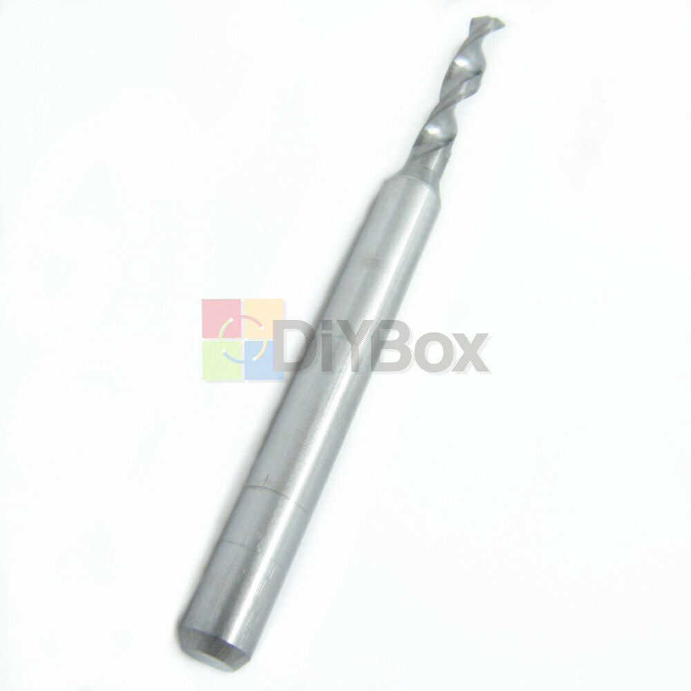 10PCS 0.8mm Micro Mini Carbide steel Engraving Drill Bit PCB press CNC Dremel