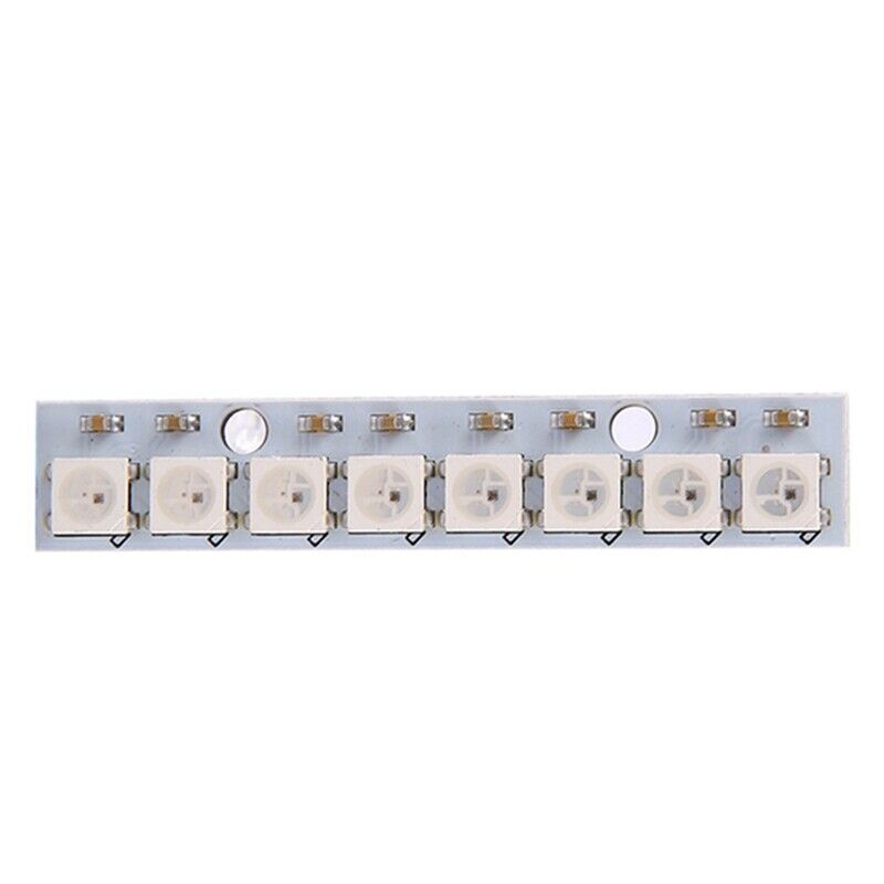 8 x WS2812B 5050 RGB Driving LED Lights Board Strip Built-in Full-Color For NAQ4