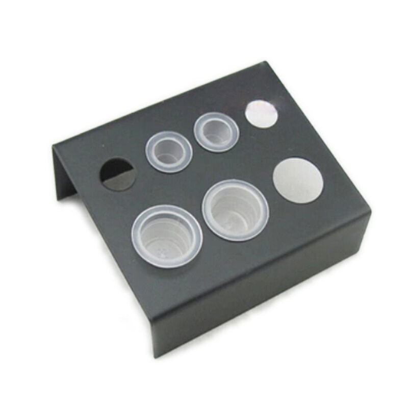 Pro  Stainless Steel Tattoo Pigment Ink Cup Cap Holder Machine Shelf Stan.l8