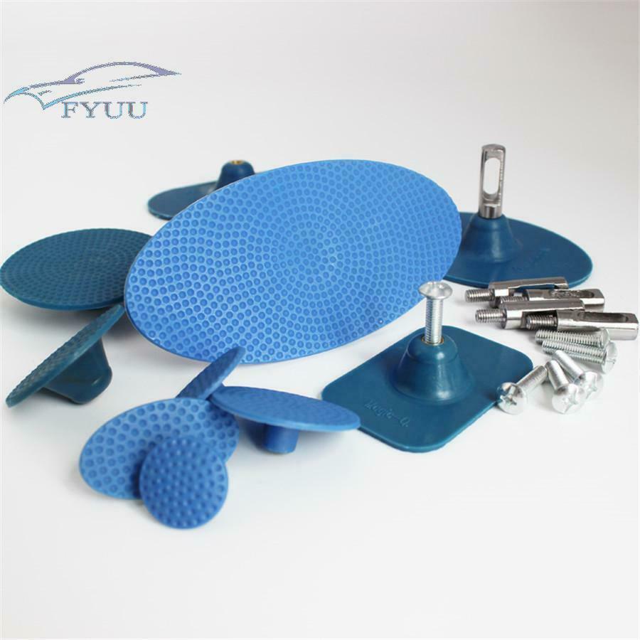 12Pcs For Car Auto Body Blue Glue Tabs Paintless Dent Remover Repair Tools Kit