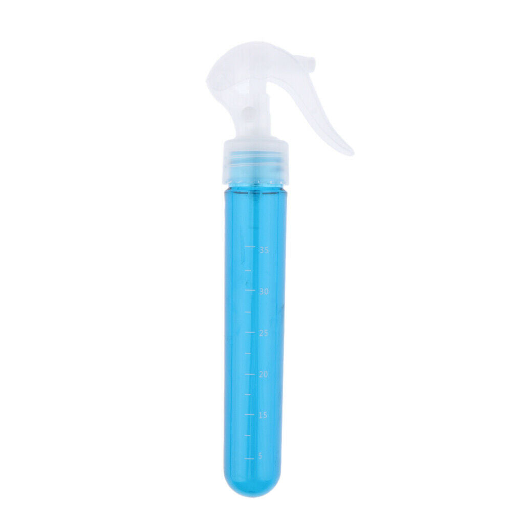 Empty Scale Spray Bottle Salon Hairdressing Plant Water Sprayer 38ml Blue