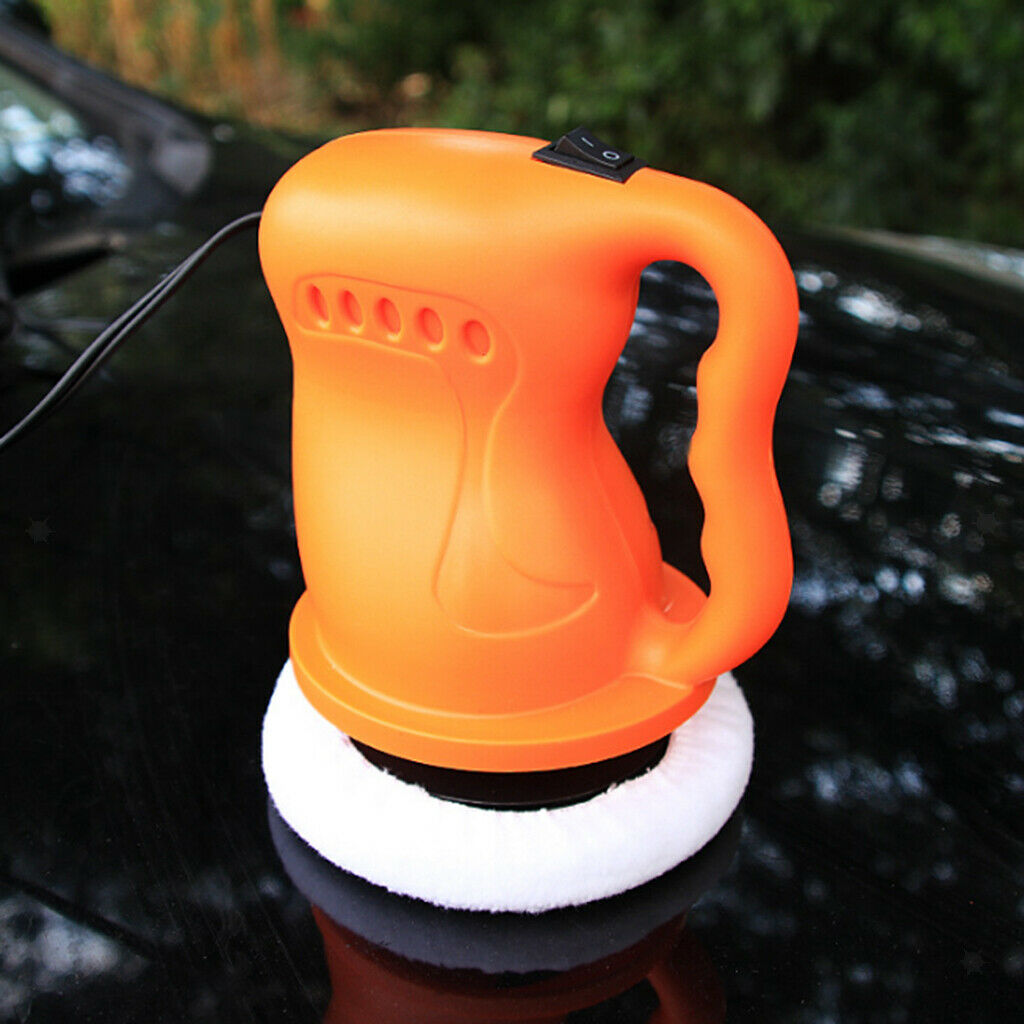 36W Electric Auto Car Polisher Polishing Buffing Machine Applicator Orange