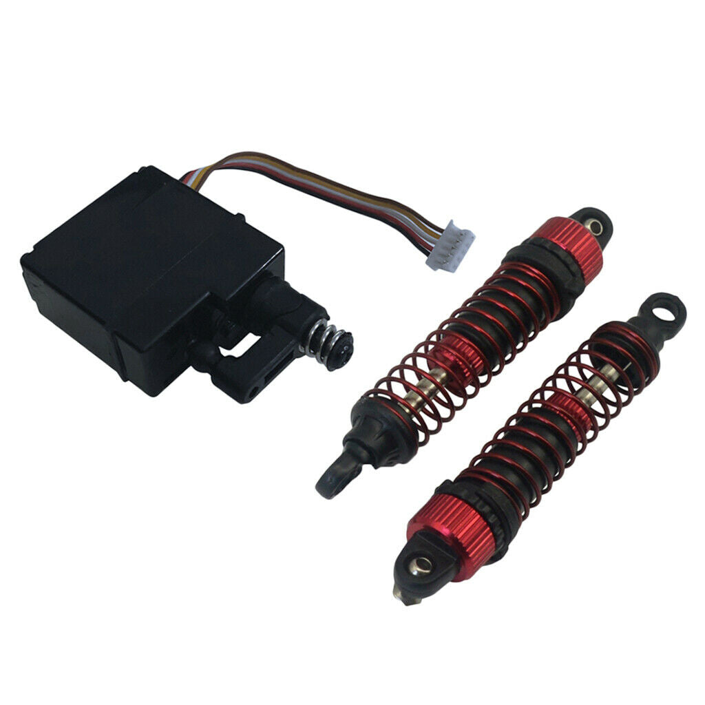 1:16 RC Servo Steering Gear Shock Absorber Parts for 9130 9136 RC Car Kits