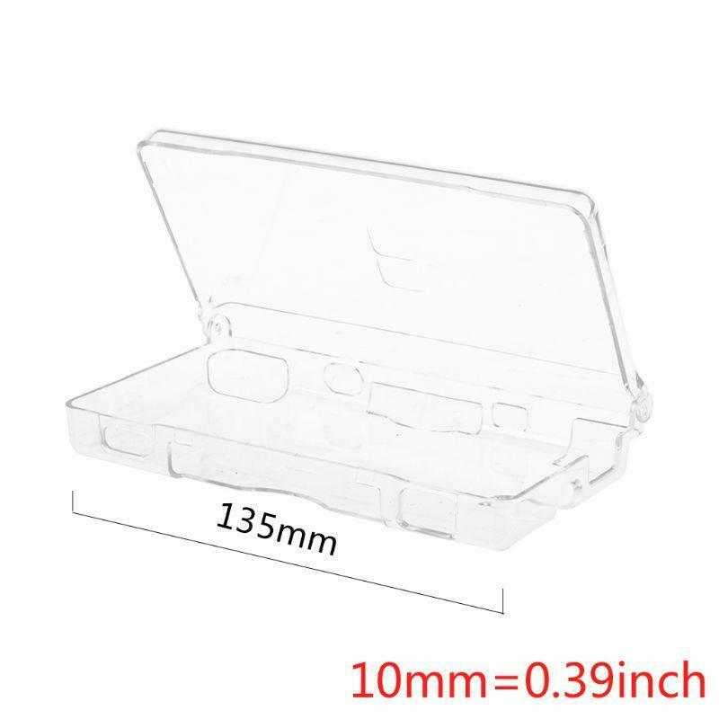 Crystal Case Clear Hard Skin Cover Housing Shell Protective for DSL NDS Lite
