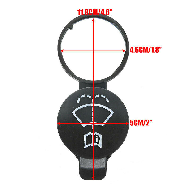 1PC Windshield Wiper Washer Fluid Reservoir Tank Cap For Chevrolet Cruze Q*SJCA
