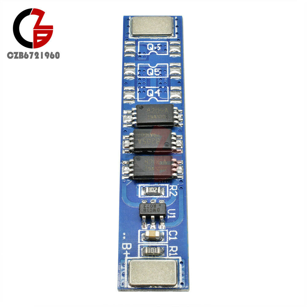 1S 5/10/15A 18650 MOS Li-ion Lithium Battery Charging BMS 3.7V Protection Board