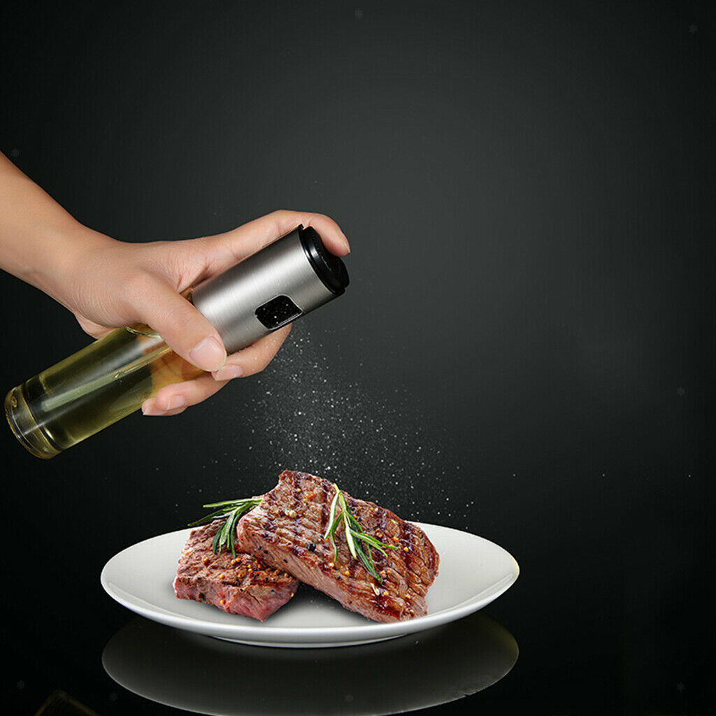 Olive Oil Dispenser 304 Stainless Steel Empty Bottle Leak-proof