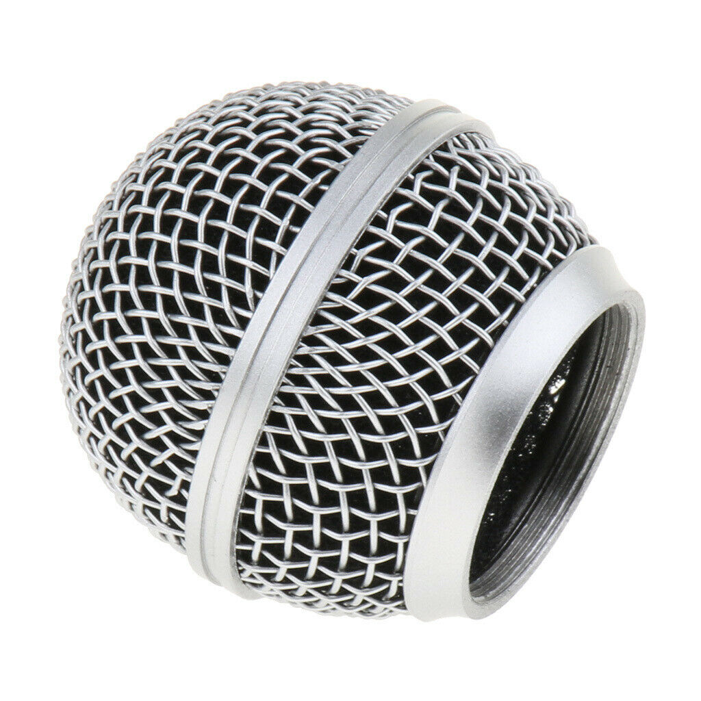 1pc Wired Handheld Microphone Grille Mic Microphone Head Ball Grill New