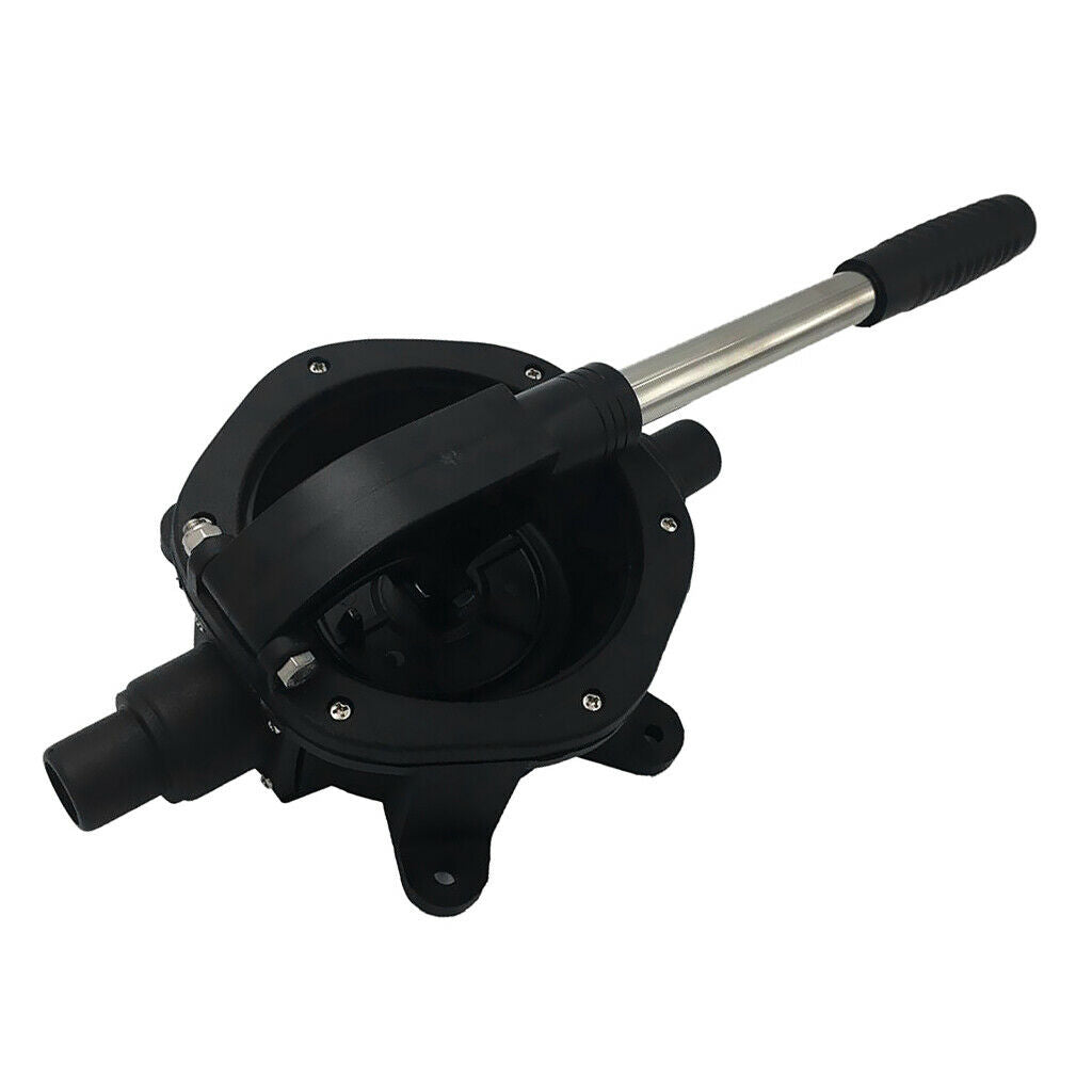 Manual Diaphragm Hand Bilge Waste Water Transfer Pump 15 GPM for Kayaks, Canoes