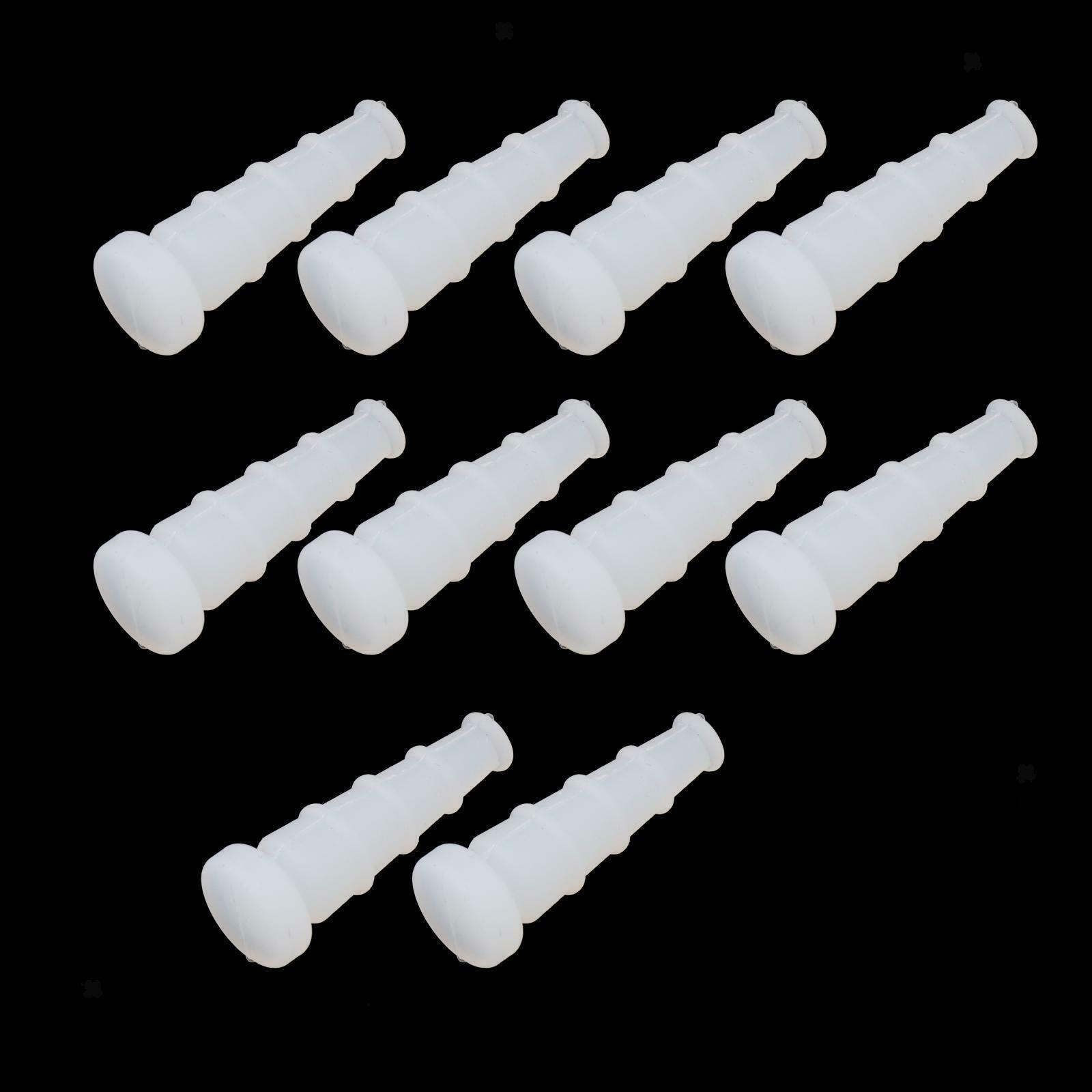 10 Pieces Silicone Plugs for Glass Dispenser Holder Wine Whisky Beer Dispenser