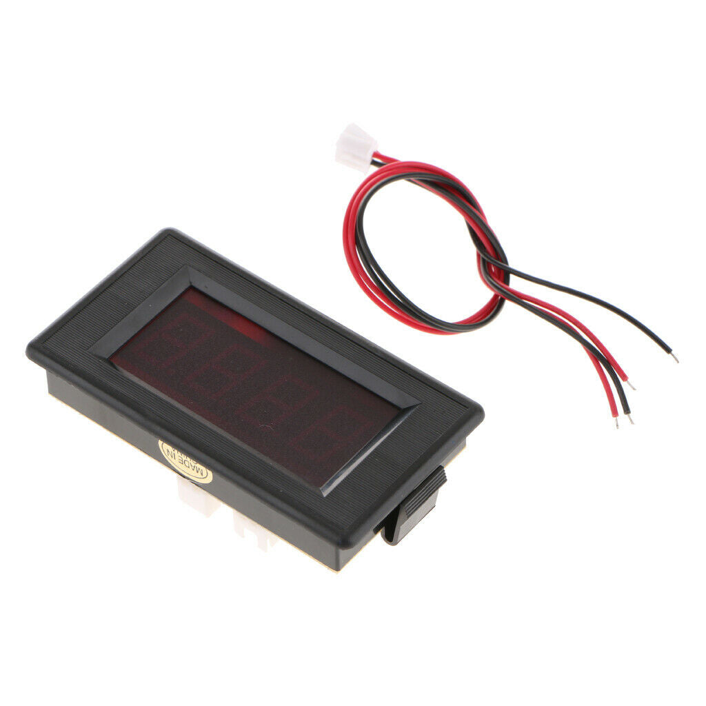 Red LED Digital Timer Totalizer Hour Chronometer Panel GDD7949SMSIW-P12V