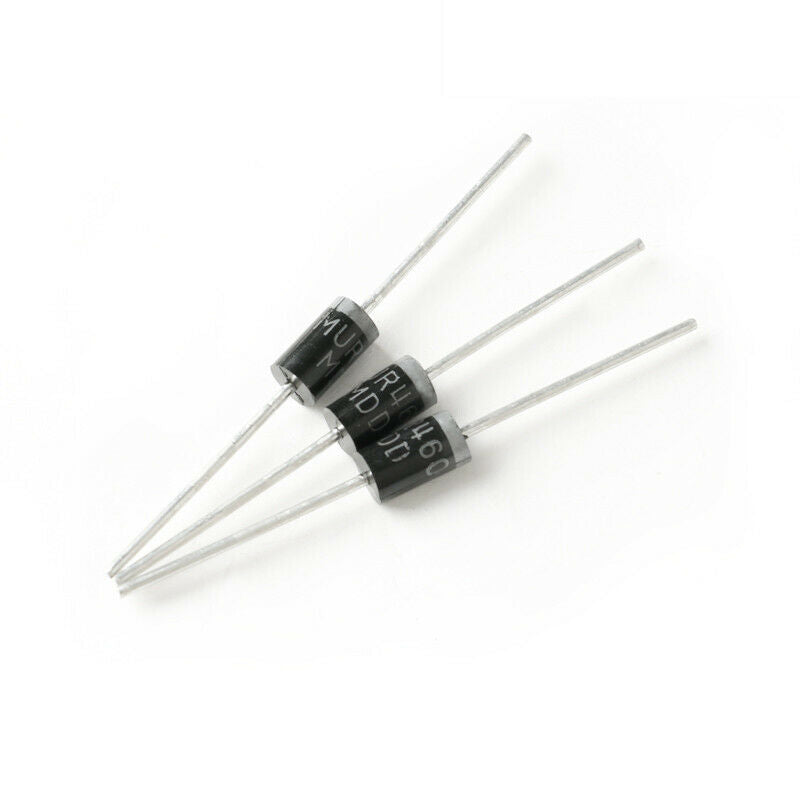 10pcs DIP MUR460 DO-201AD 600V/4A Ultra Fast Recovery Diode Rectifier Actives