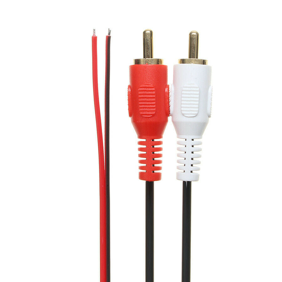 Car bluetooth Wireless Connection Adapter For Stereo W/ 2RCA AUX IN Music Audio