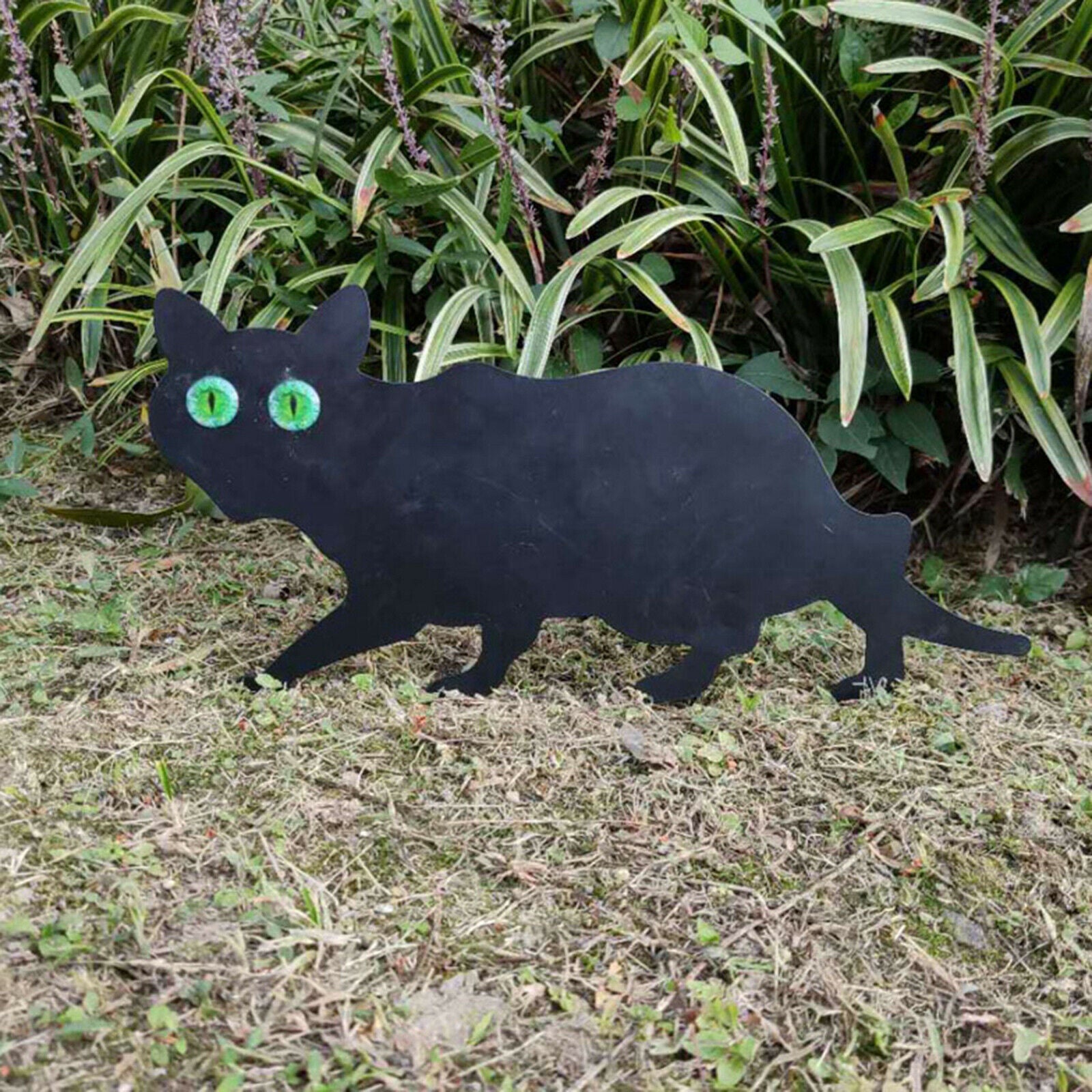 3pcs Cat Shape Control Spike Weatherproof Garden Scarer Figures Statues Gifts