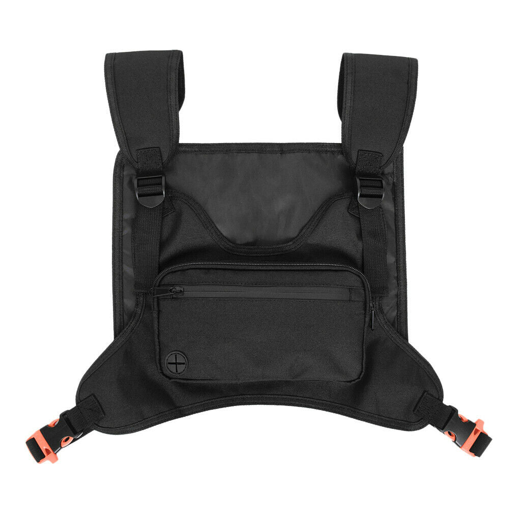 Multifunctional Sports Chest Bag Utility Gadget Pouch for Running Fishing