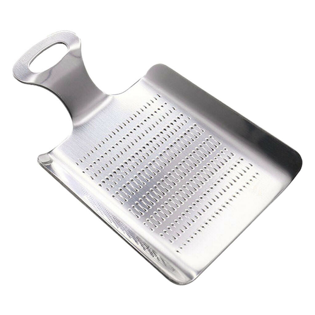 Stainless Steel Shovel-shaped Ginger Grater for Garlic Wasabi Fruits Lemon