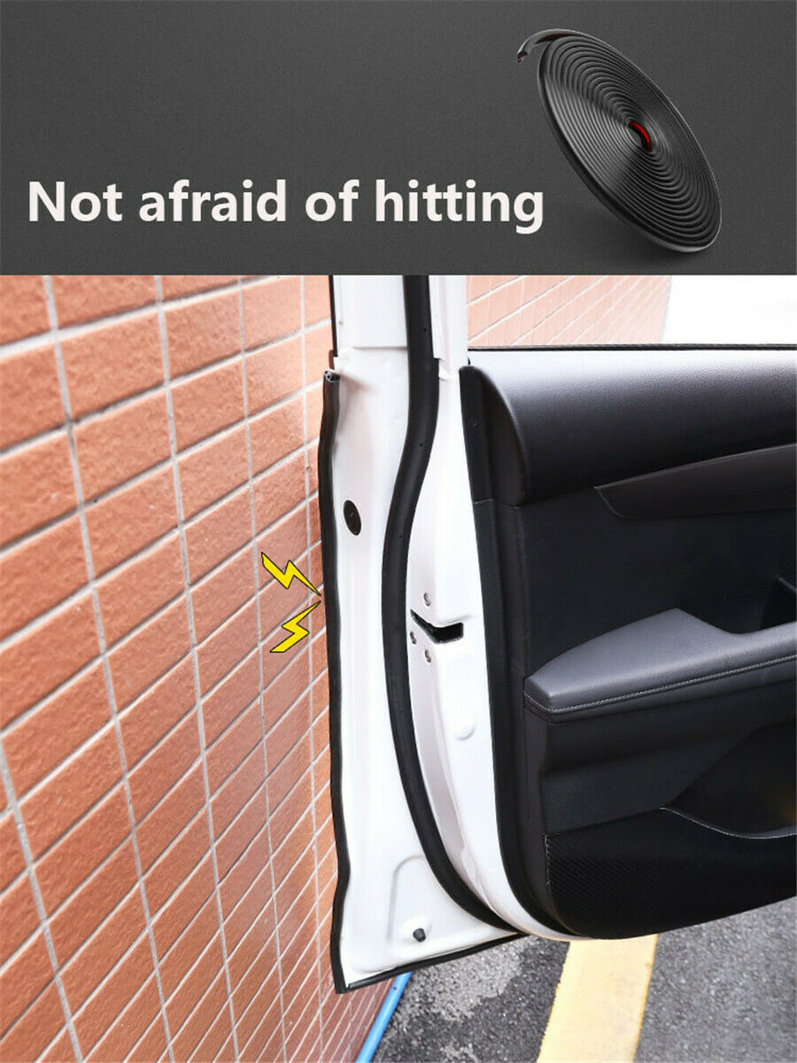 196" Universal Car Door Trunk Edge Protector Sealing Strip Rubber Weatherstrip